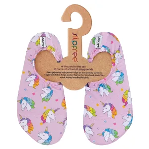 Sofie Pink Unicorn Kids Slipfree Shoes