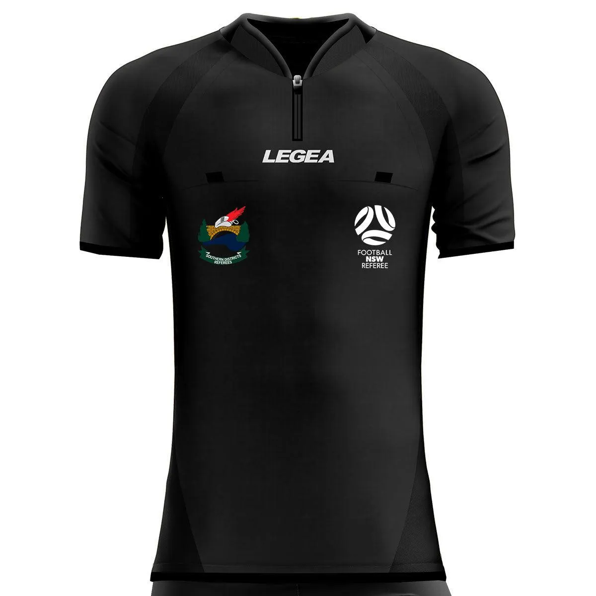 Southern Districts Arbitro Drive Referee Jersey Black