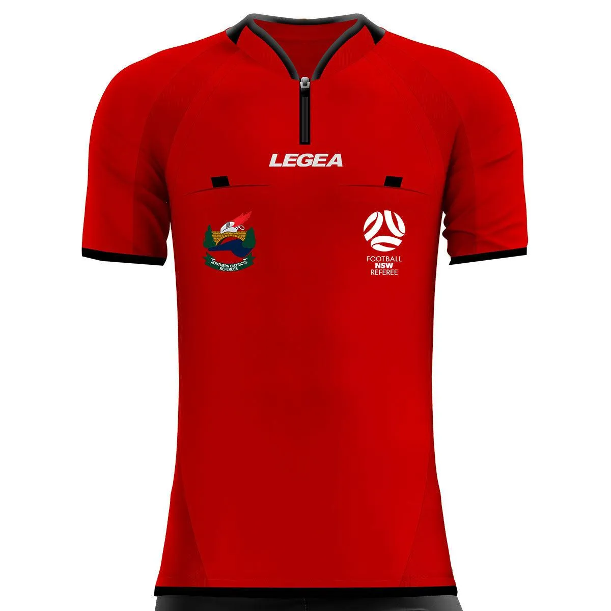 Southern Districts Arbitro Drive Referee Jersey Red