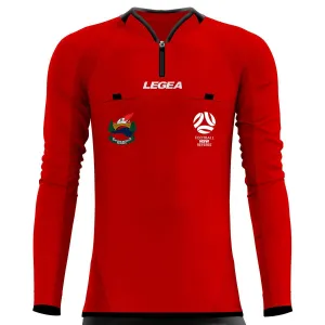 Southern Districts Soccer Referees Arbitro Drive Jersey Long Sleeve Red