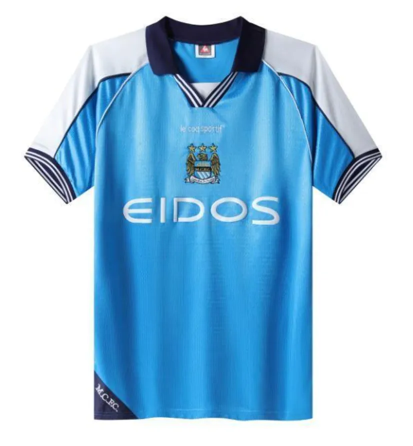Special edition Noel GallagherManchester city 1999 home shirt