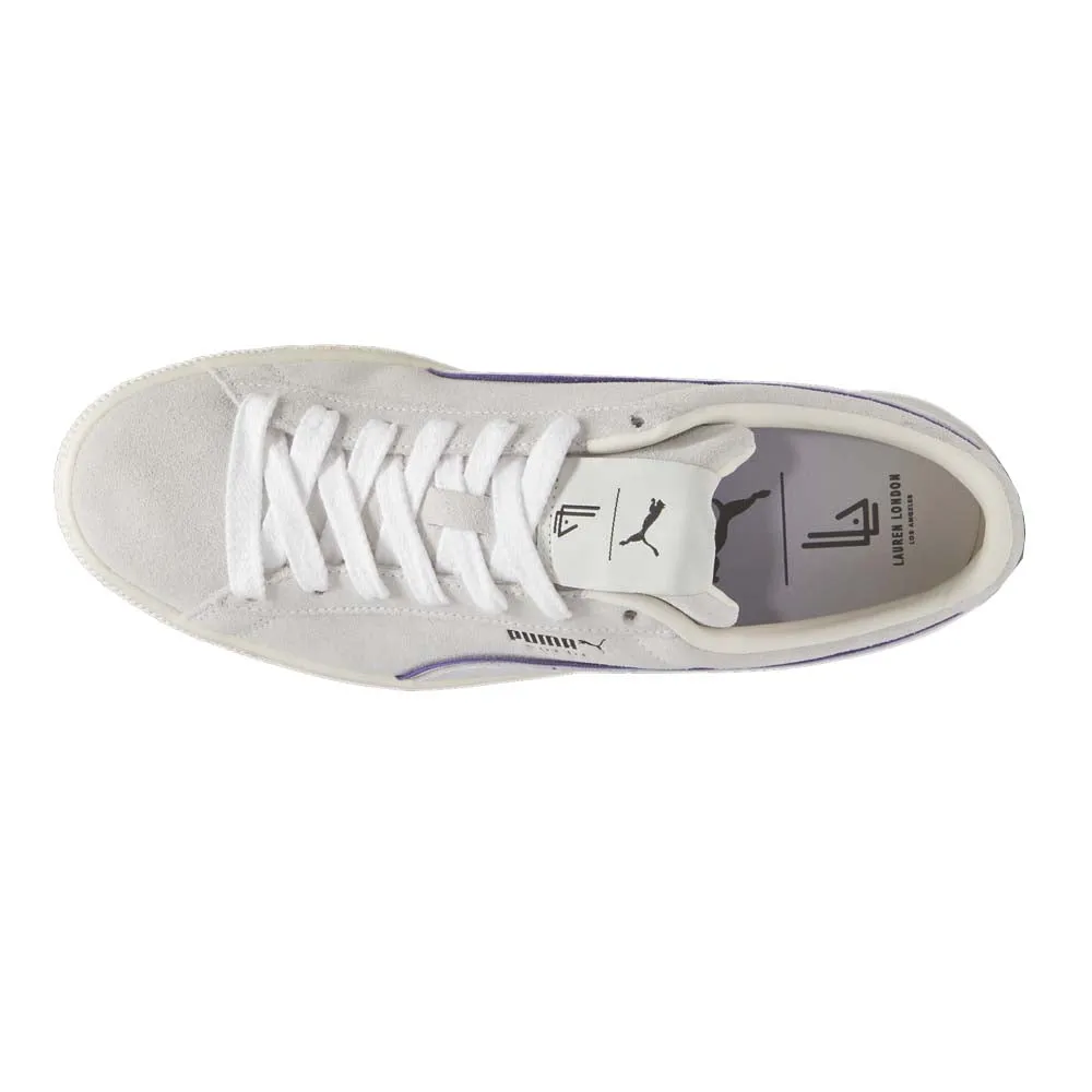 Suede x L. London Lace Up Sneakers
