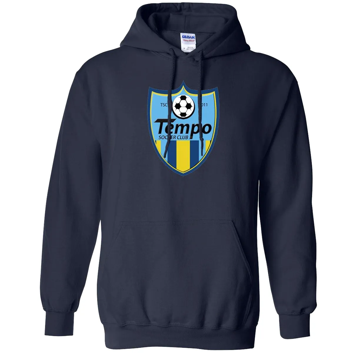 Tempo Soccer Club | Navy Hoodie - Badge