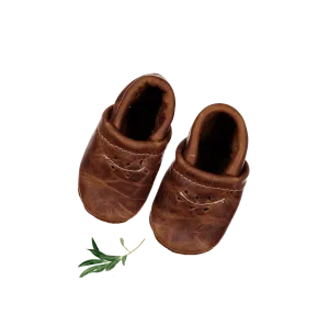 The Leather Mocc - Oak