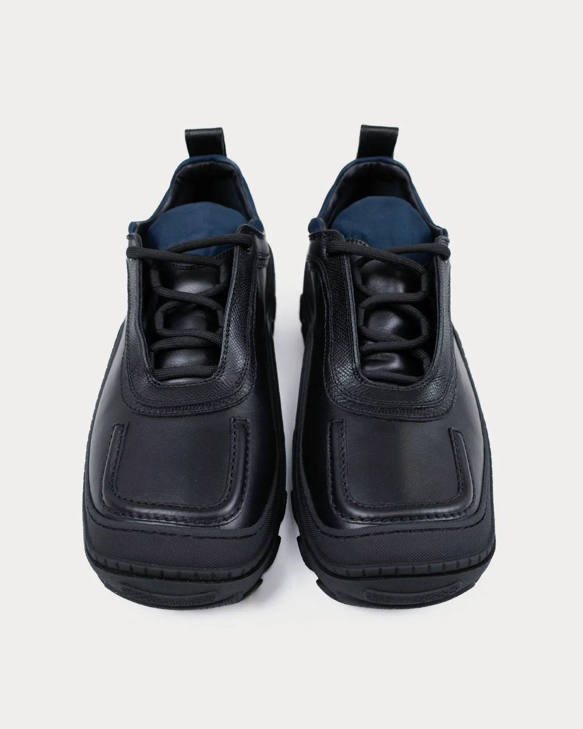Tonkin Lace Up Nero Low Top Sneakers