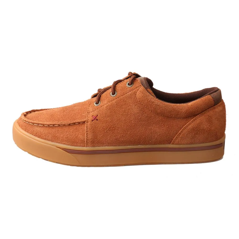 'Twisted X' Men's Hooey Loper - Brown Ruff Out