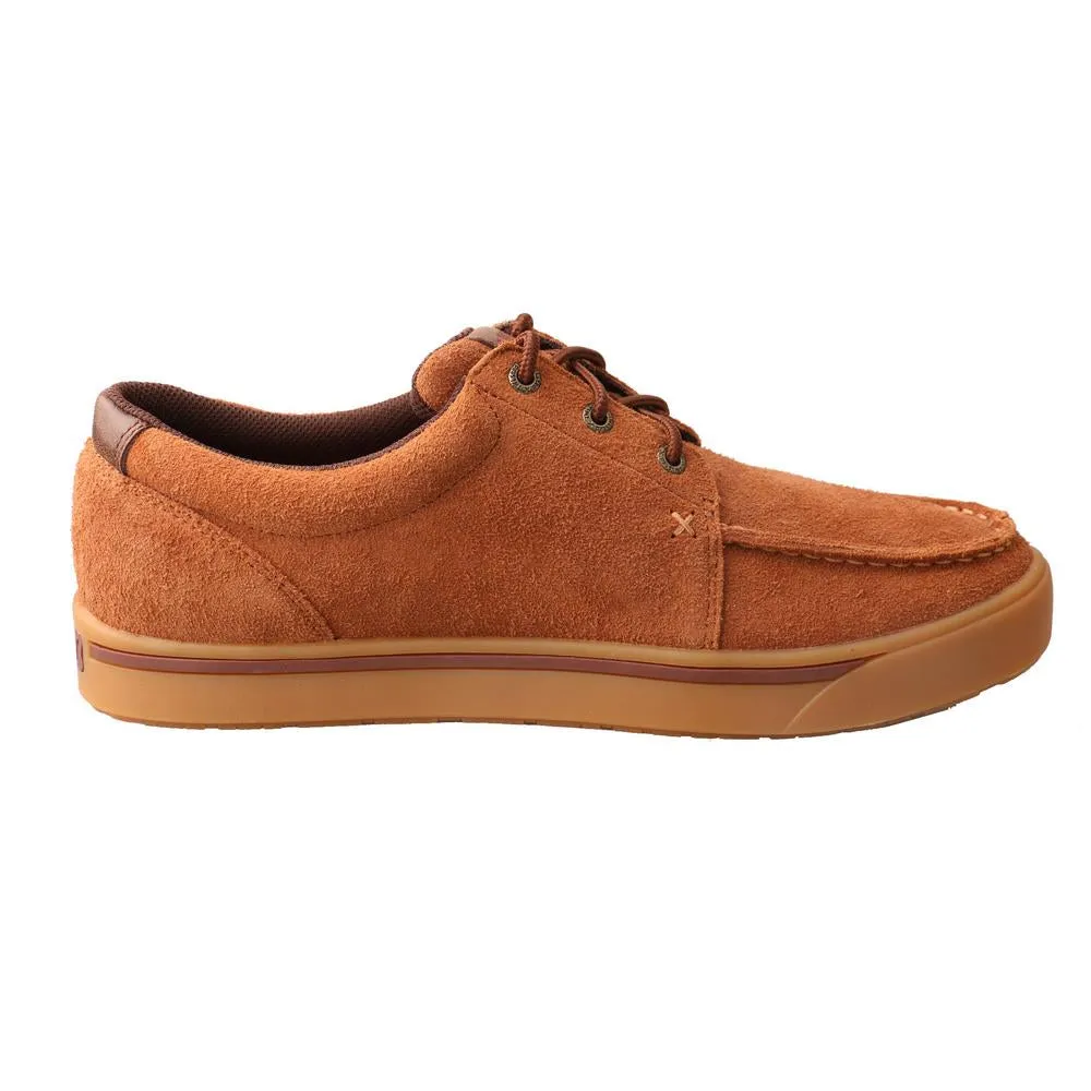 'Twisted X' Men's Hooey Loper - Brown Ruff Out