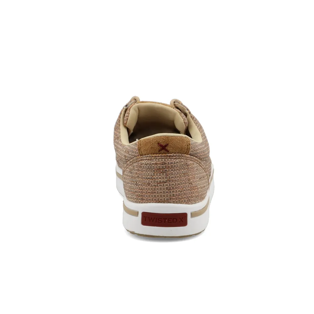 'Twisted X' Men's Kicks Sneaker - Tan