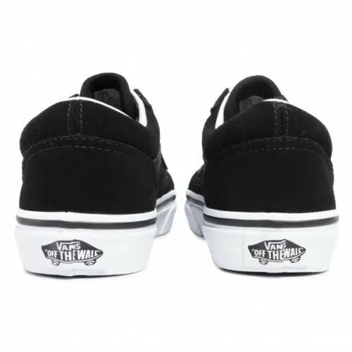 Vans Old Skool VN0A4BUUXNO1 Youth Kid's Black Glitter Side Strip Shoes B835