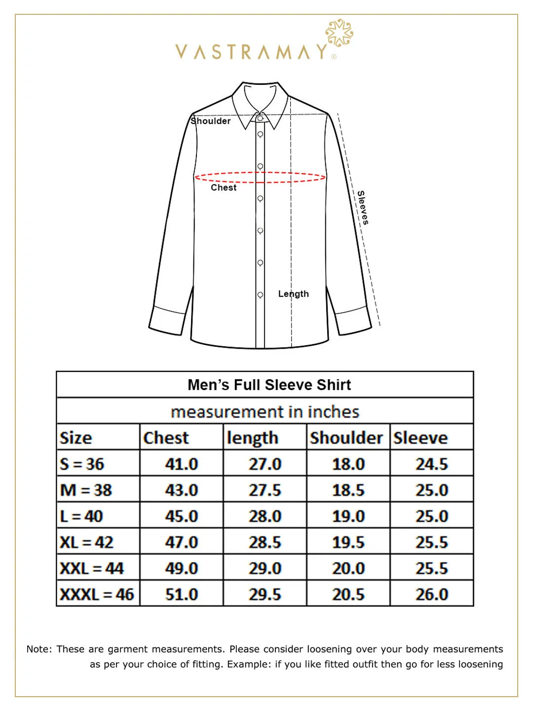 VASTRAMAY Men's Rose Gold Silk Blend Ethnic Shirt