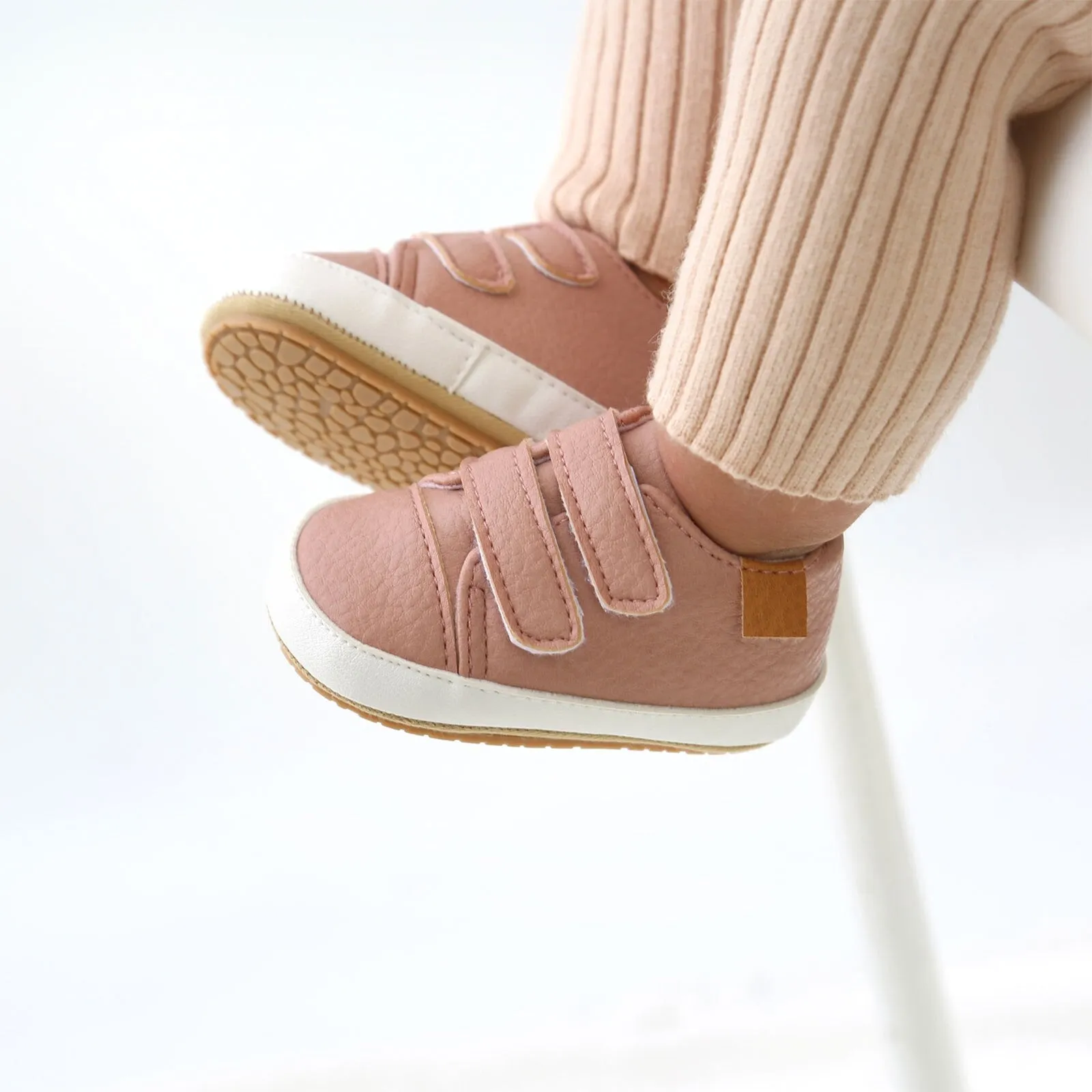 Velcro Sneaks - Dusty Pink