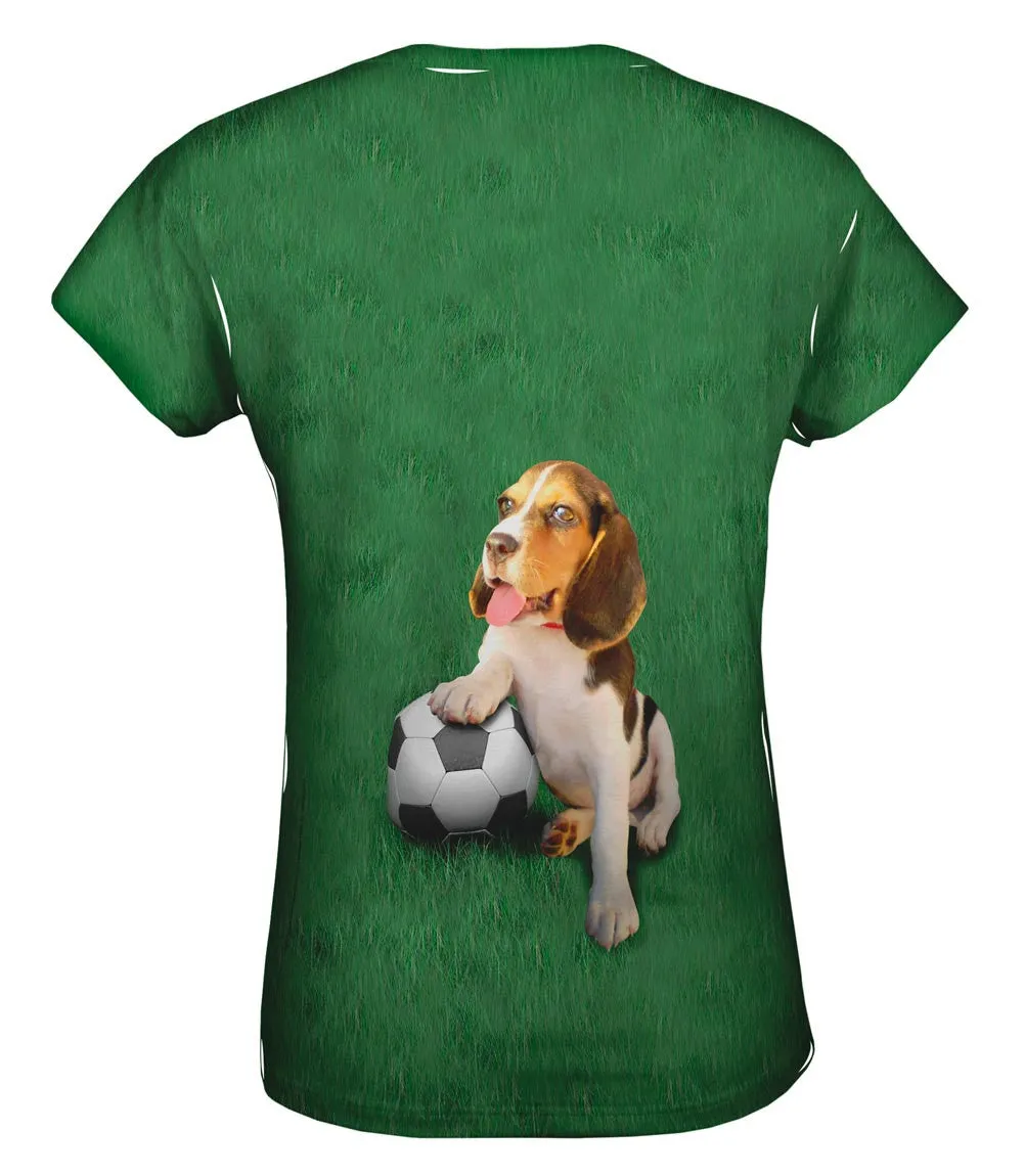 Wanna Play Soccer Beagle