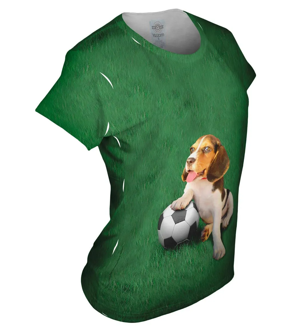 Wanna Play Soccer Beagle