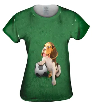 Wanna Play Soccer Beagle
