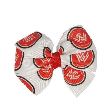 Western Sydney Wanderers Football Bella Hair Bow Clip