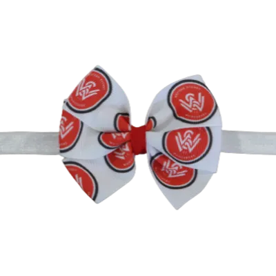 Western Sydney Wanderers Football Bella Hair Bow Clip