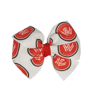 Western Sydney Wanderers Football Bella Hair Bow Clip