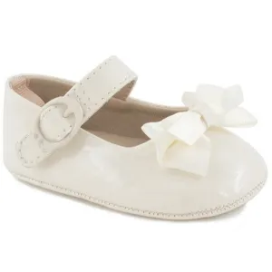 White Patent Mary Jane Crib Shoe