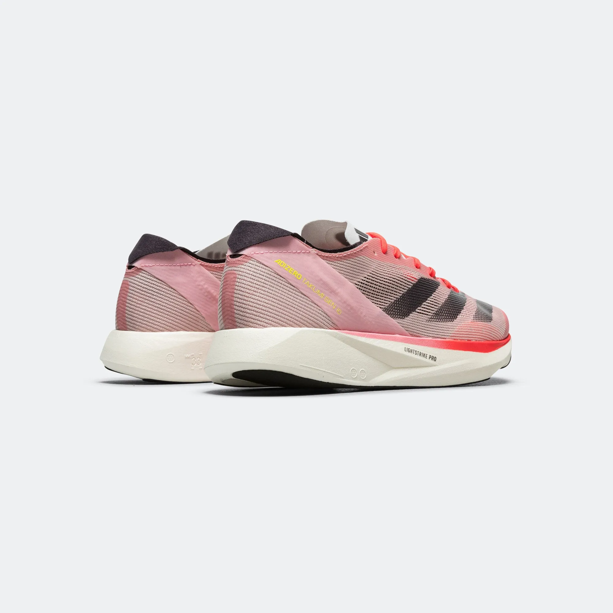 Womens Adizero Takumi Sen 10 - Pink Spark/Aurora Met-Sand Pink