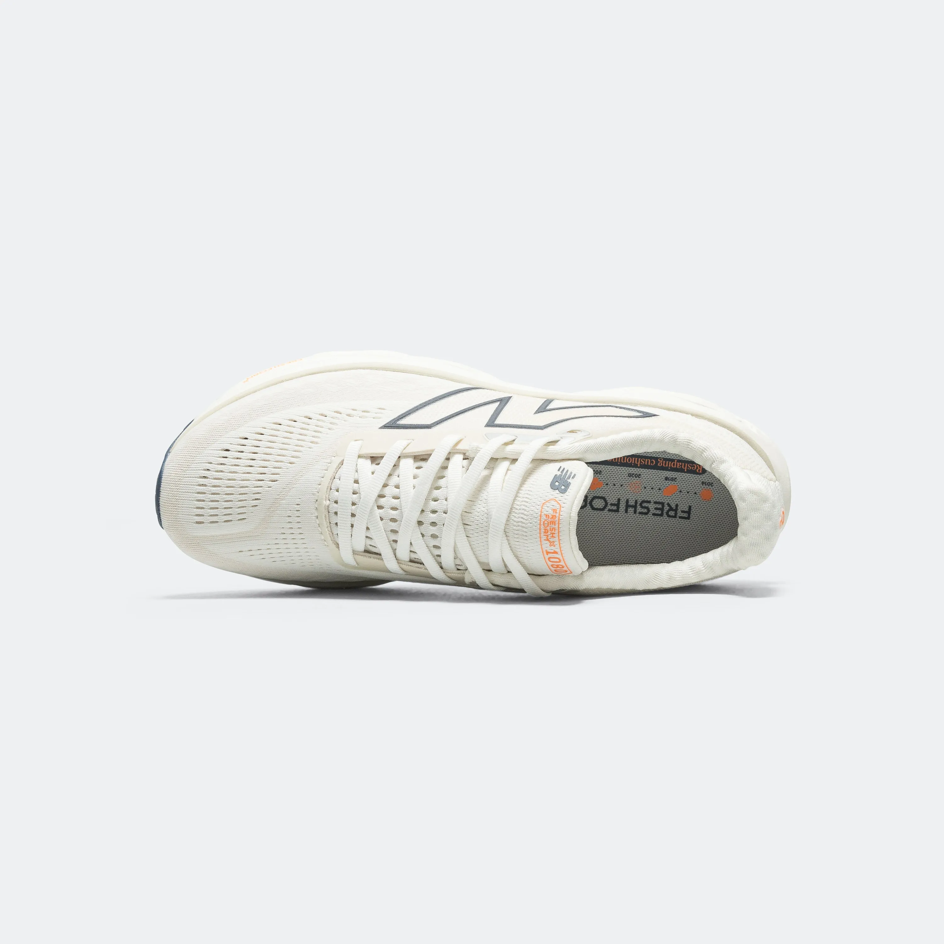 Womens Fresh Foam 1080v14 - Sea Salt/Vintage Indigo-Hot Mango