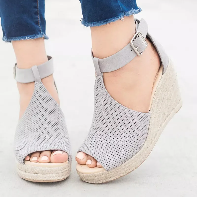 Women's Summer High Heel Beach Shoes