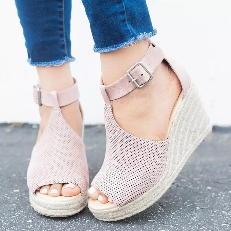 Women's Summer High Heel Beach Shoes