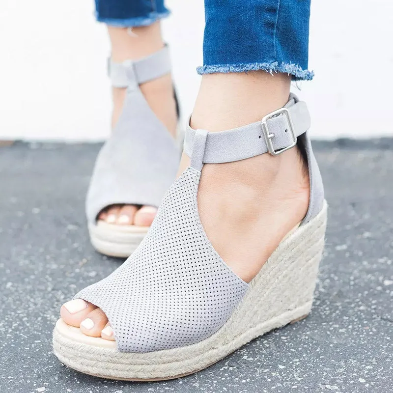 Women's Summer High Heel Beach Shoes