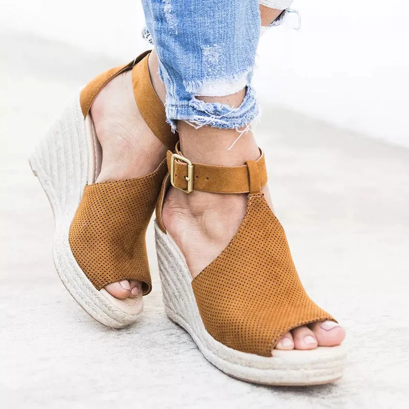 Women's Summer High Heel Beach Shoes