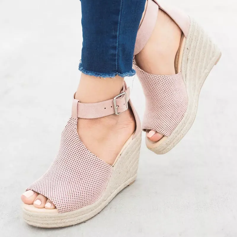 Women's Summer High Heel Beach Shoes