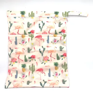 XL Wetbag - Cactus & Flamingo