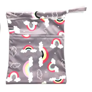 XL Wetbag - Grey Rainbows
